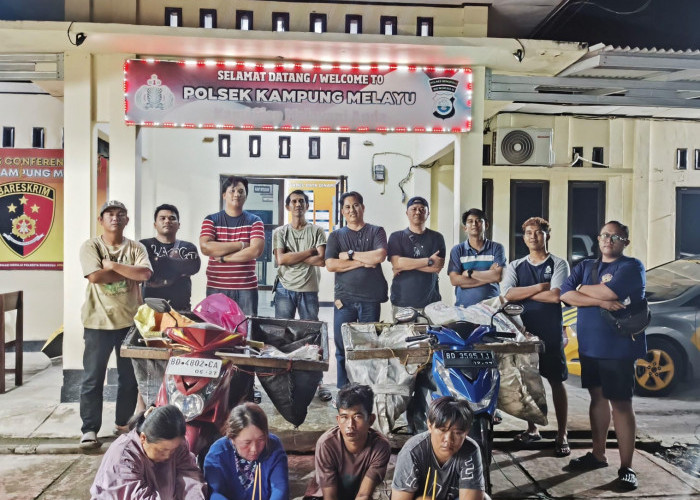 Polsek Kampung Melayu Tangkap Komplotan 4 Pencuri Spesialis Outdoor AC di Bengkulu, Akui Beraksi di 23 Lokasi