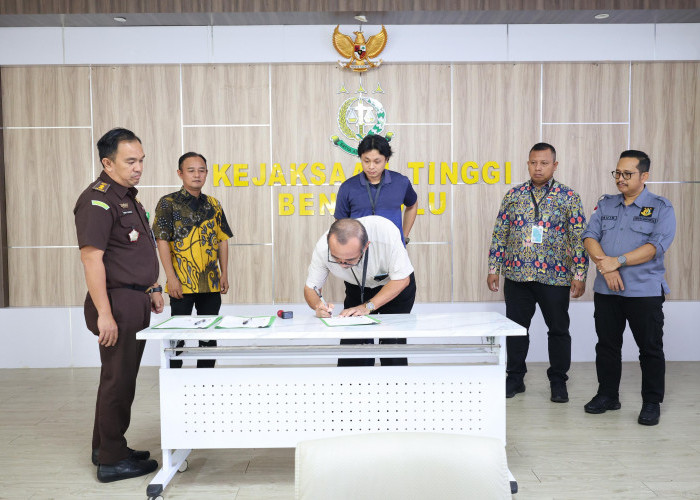 Kejati Bengkulu Teken Fakta Integritas, Kawal Proyek Infrastruktur Rp81 M untuk Kualitas dan Akuntabilitas