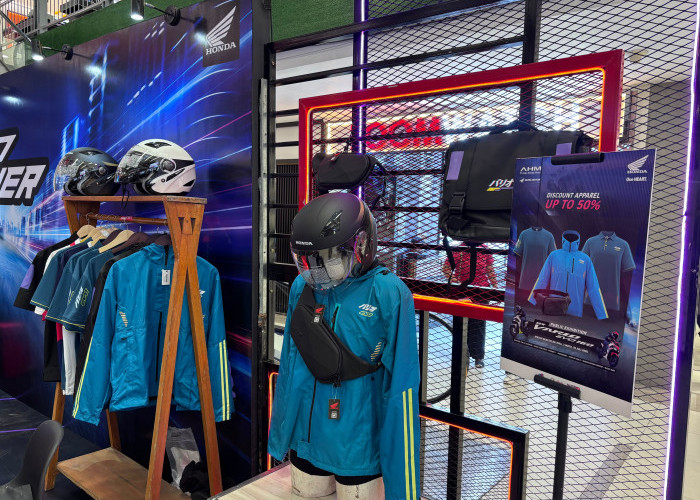 Astra Motor Bengkulu Hadirkan Discount Apparel Hingga 50% di Regional Public Exhibition New Honda Vario EVO 16