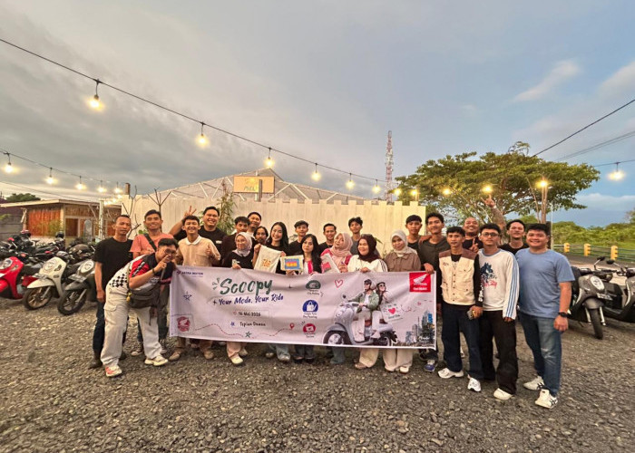 Astra Motor Bengkulu Hadirkan Keseruan Couple Ride Bareng Honda Scoopy