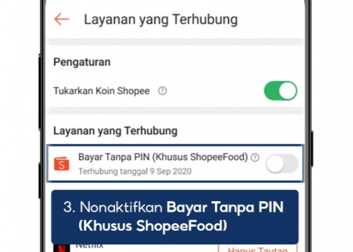 Khusus ShopeeFood, Begini Cara Menonaktifkan Atau Mengaktifkan Fitur Bayar Tanpa PIN di ShopeePay 