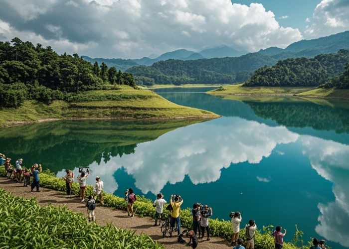 7 Daya Tarik Wisata Waduk Perning Jawa Timur 