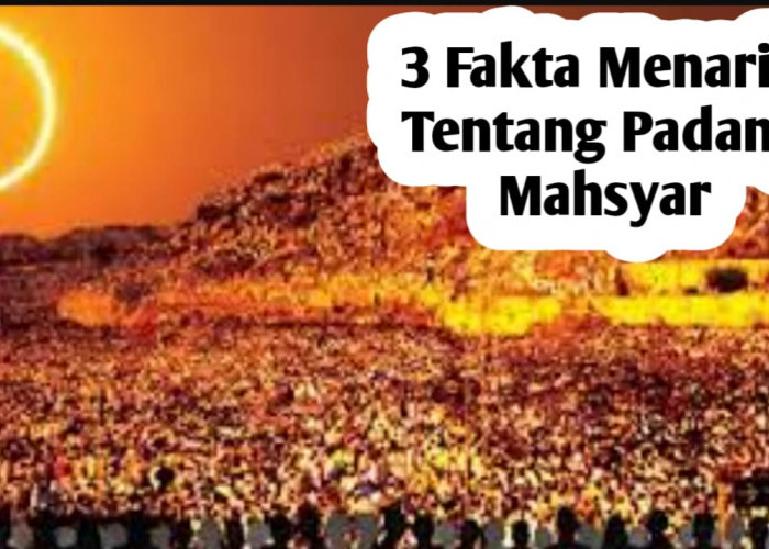 3 Fakta Menarik Tentang Padang Mahsyar, Salah Satunya Matahari Hanya Sejengkal