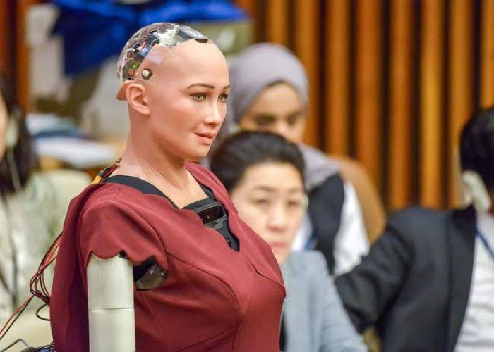 Pesona Robot Sophia Memikat Dunia, Memiliki Wajah Cantik, Cerdas dan Memikat