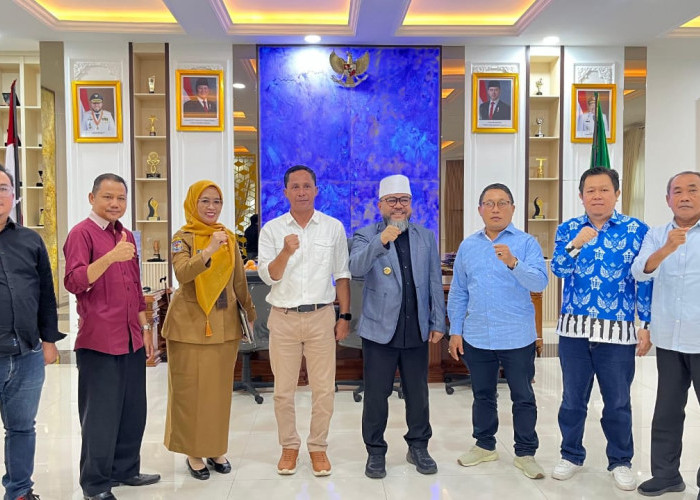 Audiensi PWI Provinsi Bengkulu, Helmi Hasan Tekankan Pentingnya Jurnalisme di Era Kecerdasan Buatan