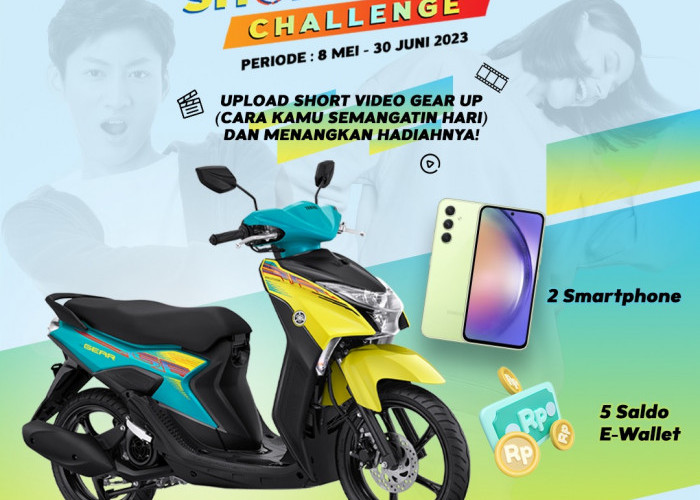 Semangati Harimu Bersama Yamaha Gear 125 Melalui Short Video Challenge