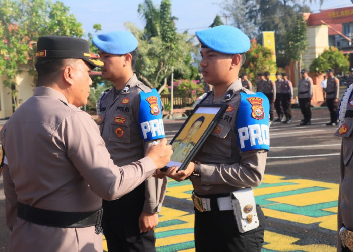 Terlibat Narkoba, Anggota Polres Kaur Resmi Dipecat Kapolres