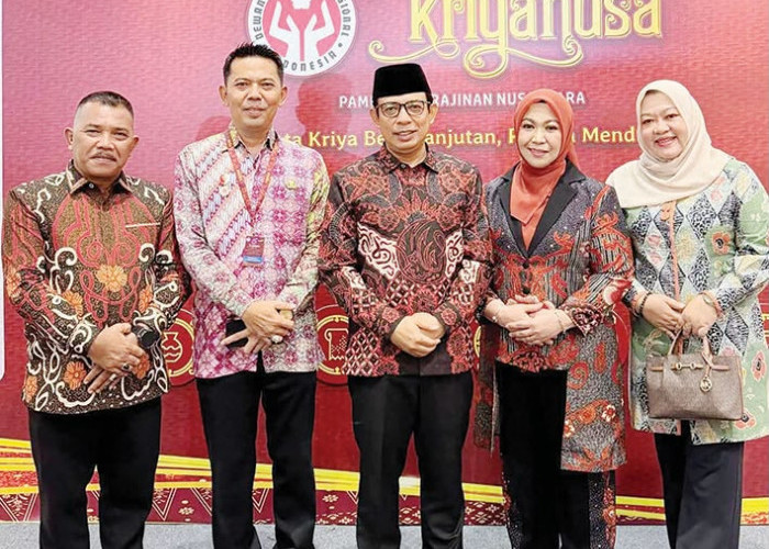 Batik Besurek Bengkulu Pukau Pengunjung Kriyanusa 2026 di JICC