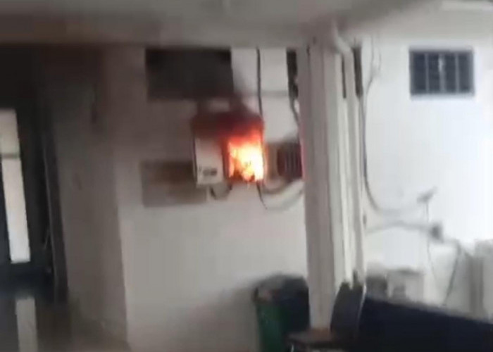 MCB Meledak, Rumah Dinas Bupati Bengkulu Selatan Nyaris Diamuk Si Jago Merah