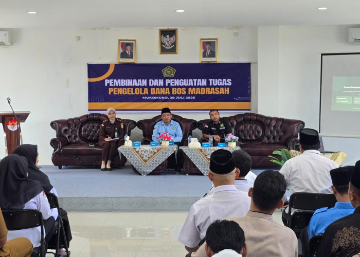 Tutup Celah Penyelewengan Dana BOS Madrasah, Kemenag Mukomuko Gandeng Jaksa