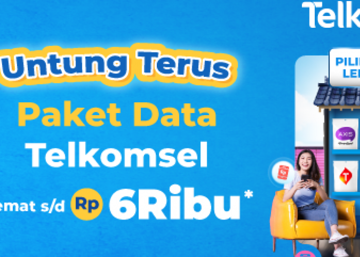 Pesta Paket Data Telkomsel Hanya di DANA Hemat s/d Rp 6 Ribu, Cek Syarat dan Ketentuannya di Sini! 