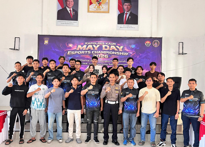 140 Pro Player Ramaikan Mayday E-Sport Championship 2026 di Polres Kaur