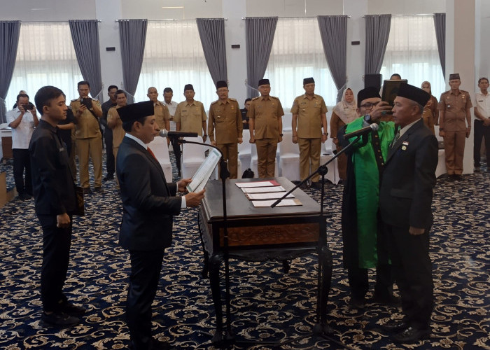 Toni Elfian Resmi Dilantik sebagai Pj Sekda Kota Bengkulu Gantikan Arif Gunadi