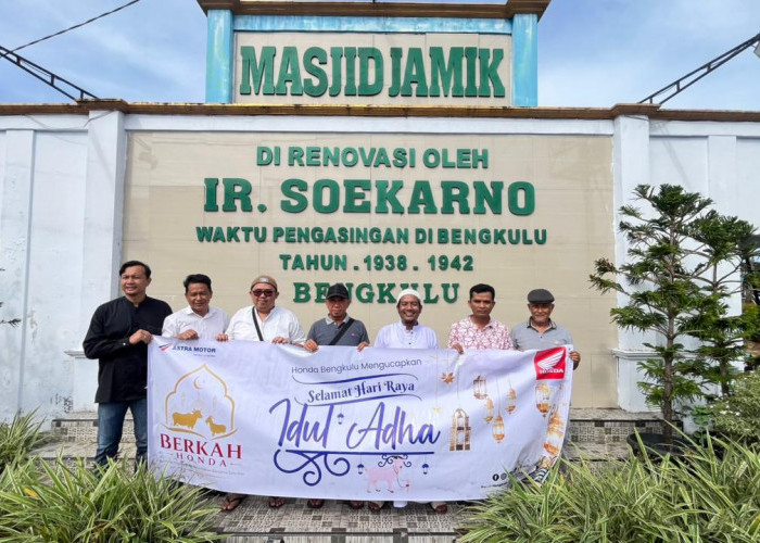 Peta Penyaluran Kurban Astra Motor Bengkulu, Fokus ke Empat Masjid Agung di Provinsi Bengkulu
