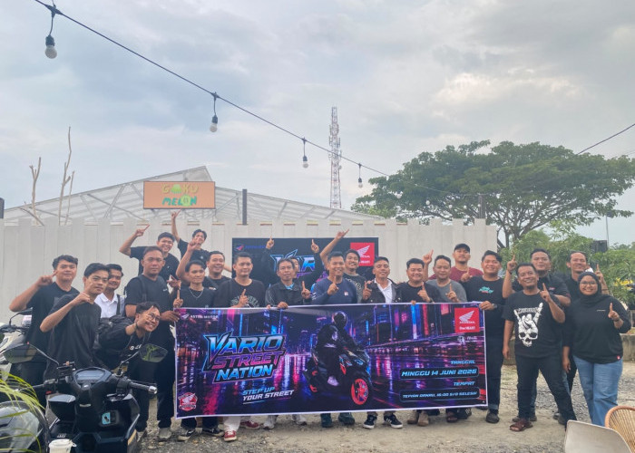 Vario Street Nation Hadirkan Keseruan Riding dan Kumpul Komunitas di Tepian Danau Kota Bengkulu