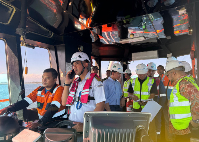 Wapres Gibran Tinjau Pelabuhan Pulau Baai Bengkulu