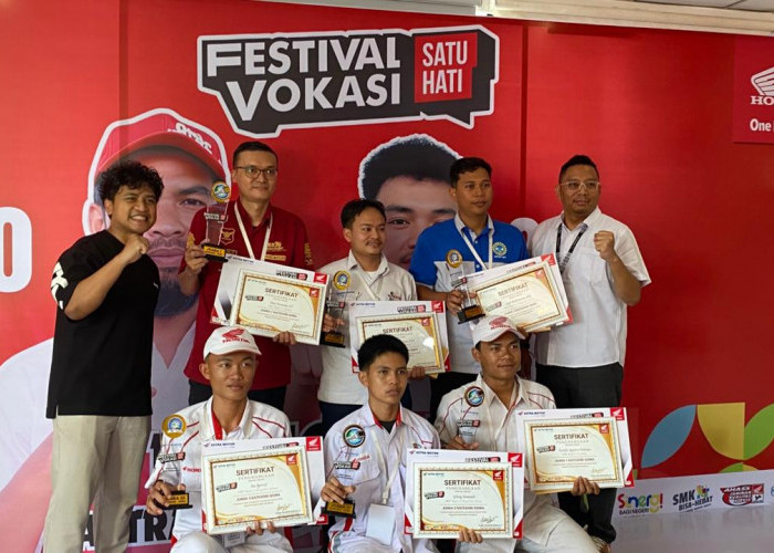 Daftar Pemenang  Festival Vokasi Satu Hati Regional  Astra Motor Bengkulu, Terbaik 1 Wakili ke Nasional