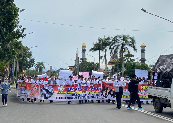 Pemprov Bengkulu Tanggapi Aksi Unjuk Rasa, BKD: Evaluasi dan Penataan PPPK Sedang Berlangsung