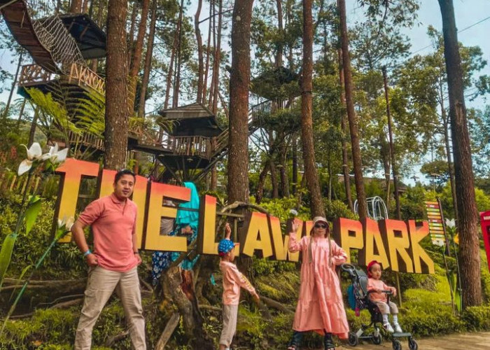 Bermain dan Mencoba Berbagai Wahana di The Lawu Park Jawa Tengah