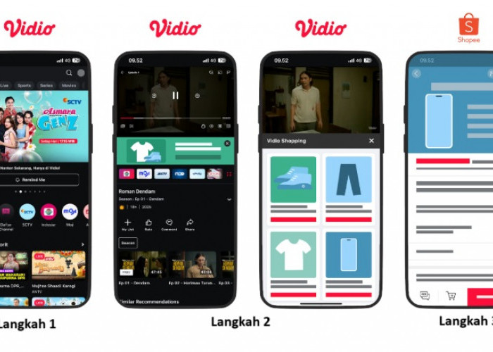 Vidio Shopping: Kolaborasi Inovatif Shopee dan Vidio Hadirkan Cara Baru Menonton Sambil Belanja