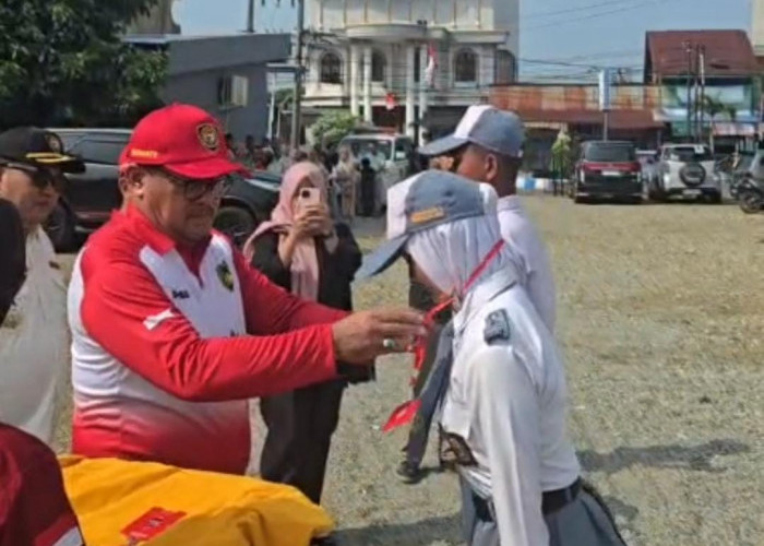 Diklat 40 Paskibraka Bengkulu Selatan Dimulai di Monumen Titik Pertama Pengibaran Merah Putih