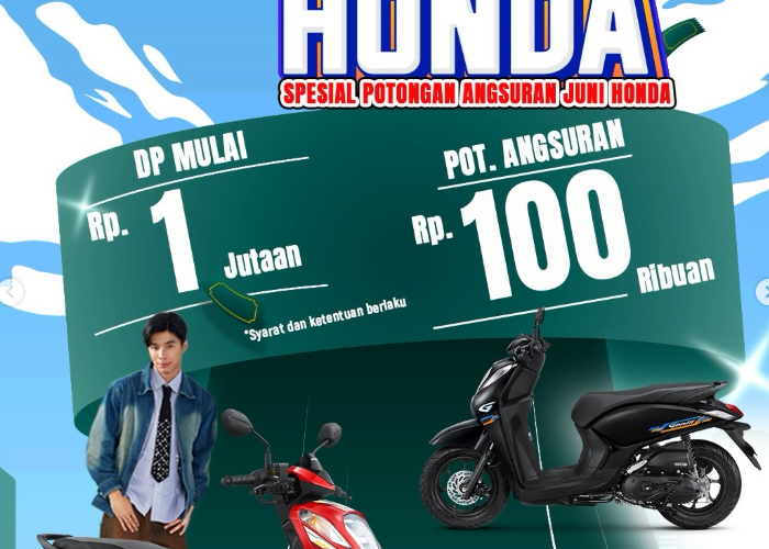 Miliki Honda Genio Warna Baru dengan Uang Muka Mulai Rp 1 Jutaan