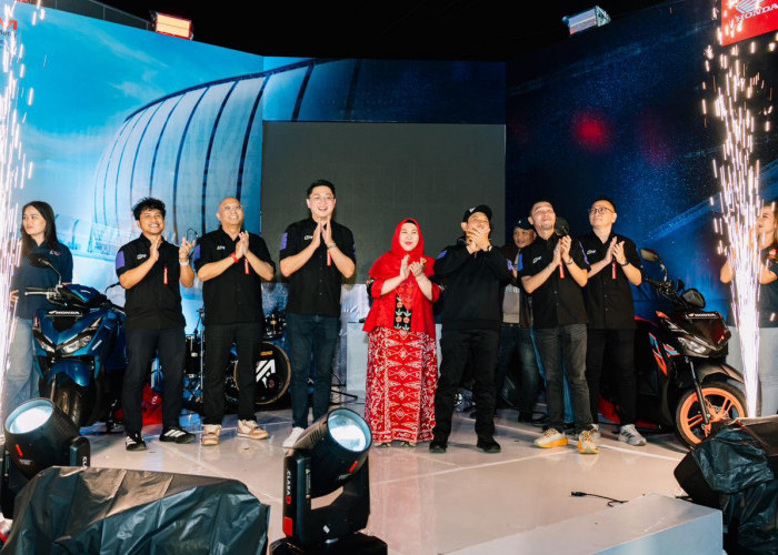 Ribuan Warga Padati Bulungguk Point, Launching All New Honda Vario 125 Berlangsung Meriah