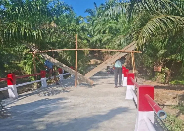   Dari Gotong Royong Lahir Harapan Baru, Jembatan Beton Gindo Suli Resmi Rampung