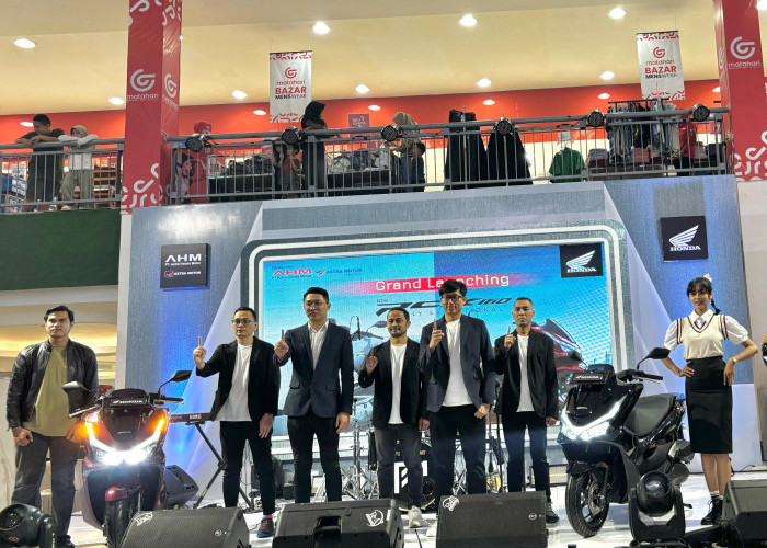 New Honda PCX 160 Resmi Mengaspal di Bengkulu! Tipe RoadSync Jadi Primadona 