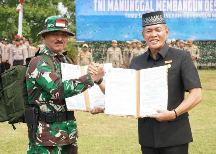 TMMD ke-130 Kota Bengkulu Kerahkan 150 Personel, Bangun Jalan Tani, Rehab 5 RTLH, dan Bor 5 Sumur