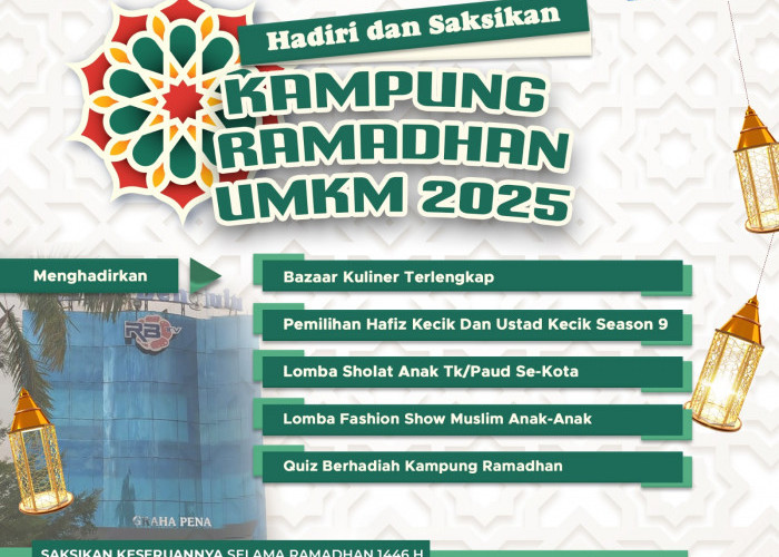 RBTV Hadirkan Kampung Ramadhan 2025, Meriah dengan 4 Lomba Seru!