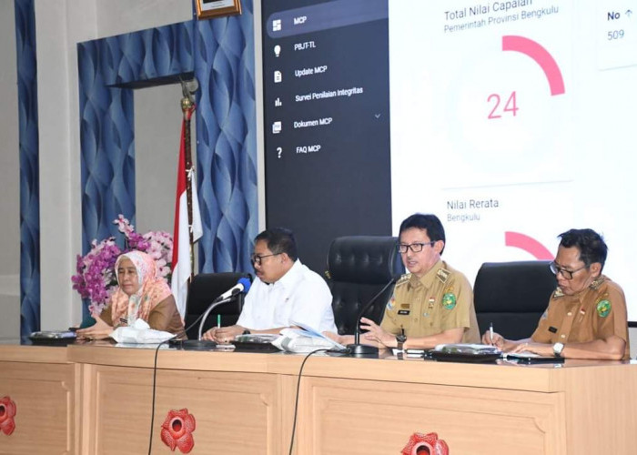 Pj Walikota Bengkulu Minta Capaian MCP 2024 Meningkatr