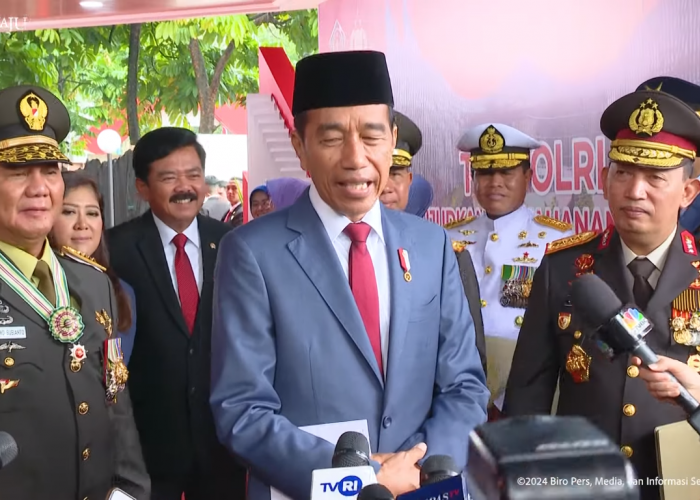 Jokowi Ungkap Alasan Berikan Pangkat Jendral Kehormatan Bintang 4, Menteri Pertahanan Prabowo Subianto 