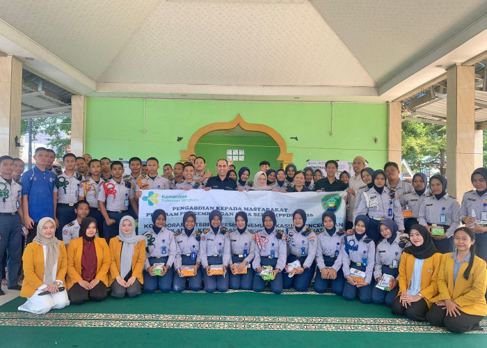 Cegah TBC dari Sekolah, Poltekkes Kemenkes Bengkulu Ajak Generasi Muda Jadi Garda Terdepan