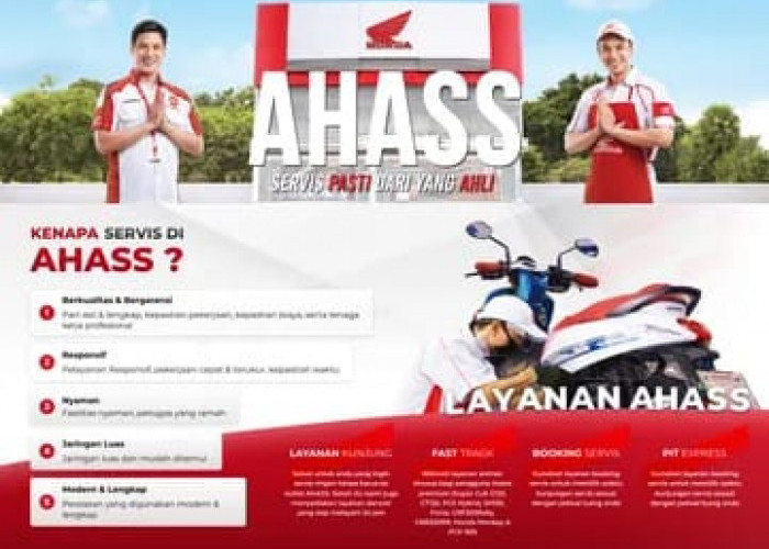 Makin Mudah! Booking Service Motor Honda Kini Bisa Dilakukan di AHASS Astra Motor