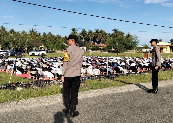 Polisi Amankan Salat Id Muhammadiyah di Kaur, Kapolres Minta Jaga Toleransi