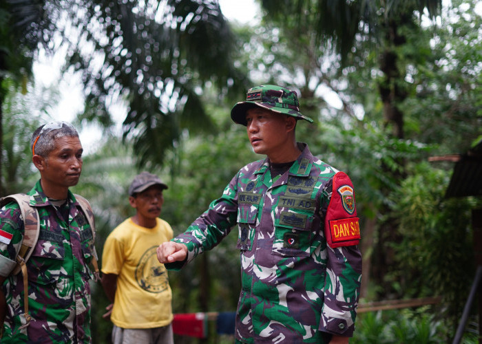 Kolaborasi TNI, Polri dan Masyarakat Selesaikan Program Fisik dan Non-Fisik TMMD ke-120 