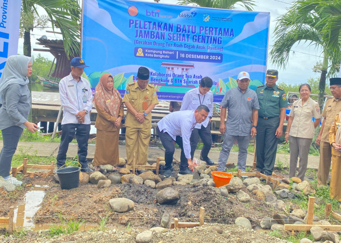 BKKBN Provinsi Bengkulu Luncurkan Program Pencegahan Stunting Lewat Jamban Sehat di Kampung Sejahtera 