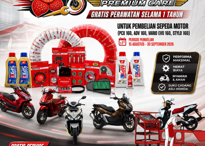 Rafflesia Premium Care, Program Perawatan Gratis 1 Tahun untuk Konsumen Honda di Bengkulu