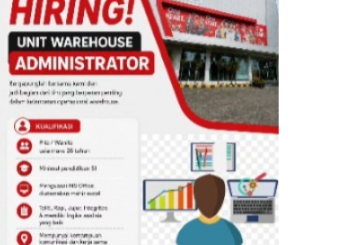Astra Motor Buka Lowongan Unit Warehouse Administrator, Simak Syaratnya