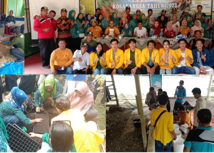 Program Kosabangsa UNIB dan UNIVED, Wujudkan Desa Lawang Agung Mandiri