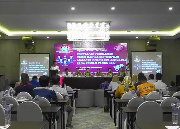 KPU Kota Bengkulu Tetapkan 35 Anggota DPRD Kota Terpilih Periode 2024-2029
