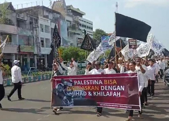 Komunitas Bengkulu Rindu Islam Gelar Aksi Bela Palestina 