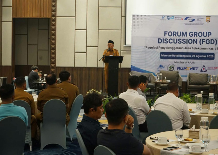 APJII Bahas Regulasi Internet, Pemkot Bengkulu: Akses Digital Kini Jadi Kebutuhan Dasar