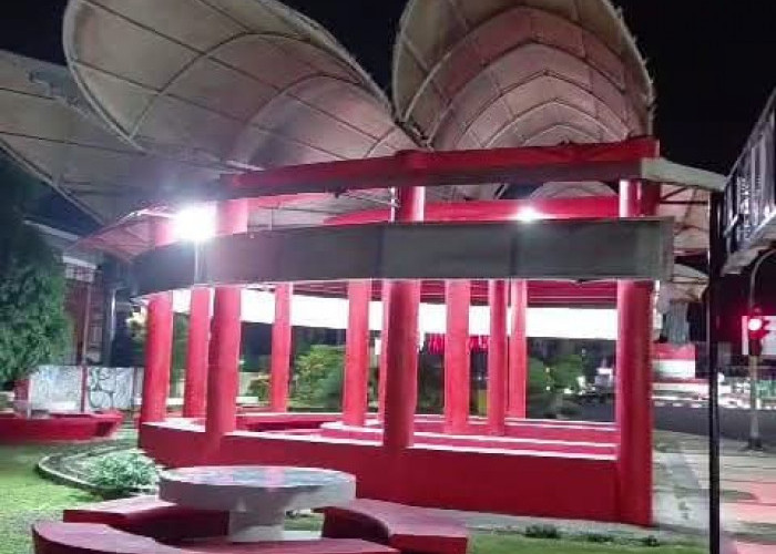 Taman Smart City Bengkulu Tampil Lebih Estetis dan Terang Usai Direvitalisasi