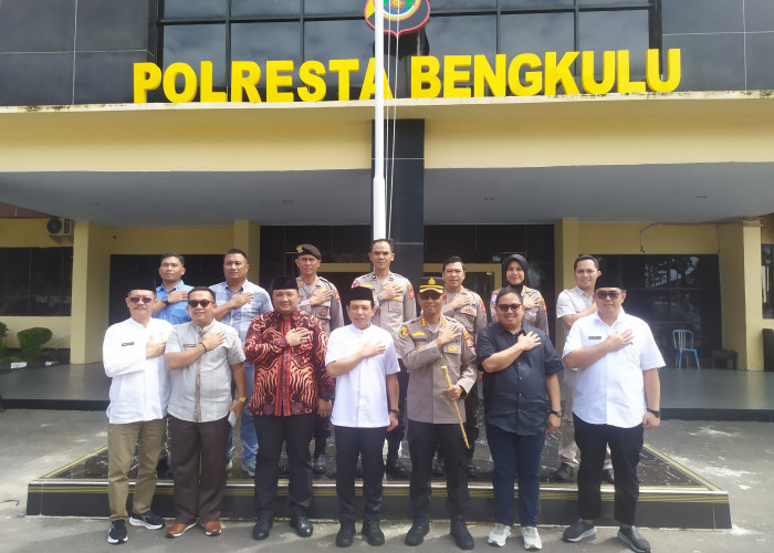 Wali Kota Bengkulu Perkuat Sinergi dengan Kejari dan Polresta untuk Pembangunan Kota