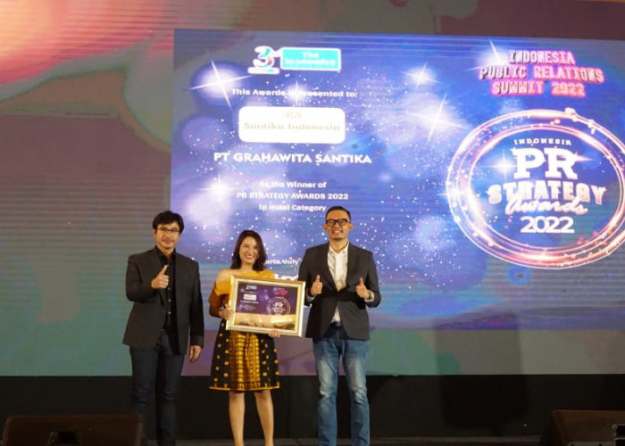 Santika Indonesia Hotels dan Resorts Raih Penghargaan PR Strategy Award 2022