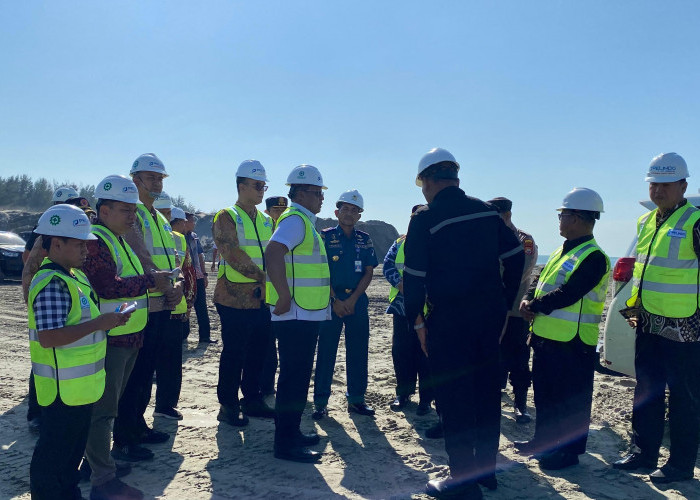 Tindak Lanjut Inpres Prabowo, Stafsus Mendagri Tinjau Pendangkalan Alur Pulau Baai Bengkulu