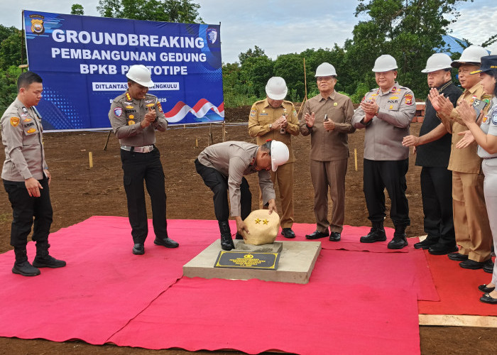 Polda Bengkulu Bangun Gedung BPKB Prototipe, Wujudkan Layanan Publik Modern dan Presisi