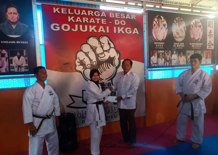Atlet Karate Gojukai Komda Bengkulu, Vesya Zhafirah Innayah, Siap Berlaga di Kejuaraan Dunia di Jepang